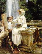 John Singer Sargent Jane Emmet und Wilfred de Glehn Spain oil painting artist